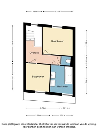 Floorplan - Rijksweg Zuid 105, 6161 BH Geleen